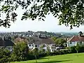 View southwest from Ridgeway