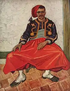 Le ZouaveJune 1888Oil on canvas, 82 x 65&nbsp;cmPrivate collection (F424)