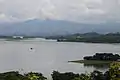 View of the reservoir from Los Tercios.