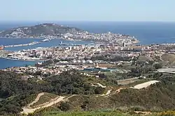 View of Ceuta