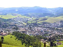 Aerial view of Salesópolis