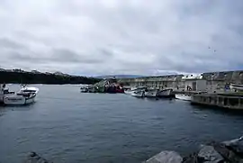 The main harbour and port of Rabo de Peixe, the life-blood of the community