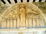 Tympanum of the Ascension of Jesus