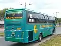 Volvo B7R with an AGA polaris body, in Colombia, operated by the Libertadores service of coflonorte ltda