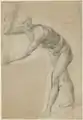 Bent male nude b Timoteo Viti (c. 1504)