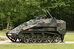 Wiesel 2 lightweight armoured mortar of the advanced mortar system