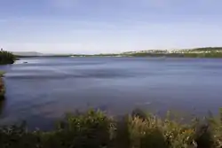 Town of Wabush across Jean Lake