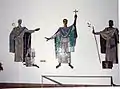 Art on wall of Pirminius Tomb.