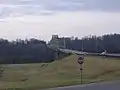 Distance view of bridge from Indiana side