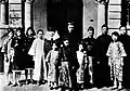 Puyi and Wanrong in the Jing Garden