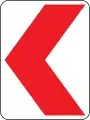 Warning for bends