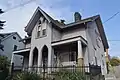 Carpenter Gothic house located at Warren Street and Lee Street.