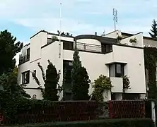 Brukalskis' own house at 8 Niegolewskiego Street in Warsaw
