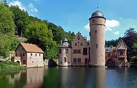 Image 8Mespelbrunn Castle, Germany (from Portal:Architecture/Castle images)