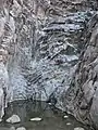 Granite "white tank" in the White Tank Mountains, AZ, USA