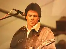 Wayne Massey performing at Martin County Fair in Stuart, FL, March 9, 1989.
(Photo courtesy of Jeff Moore.)