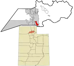 Location in Weber County and the State of Utah