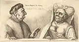 King and Queen of Tunis, Wenzel Hollar (1607–1677)