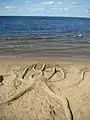 Sand Art at West Hawk Lake