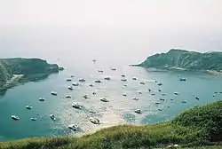 Lulworth Cove from the north