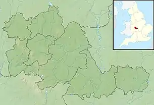 Edgbaston Pool is located in West Midlands county