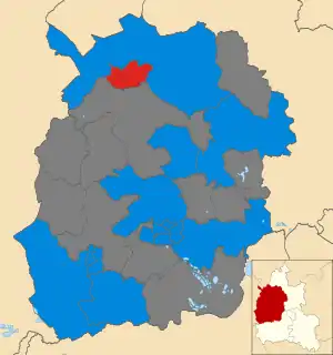2011 results map