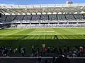 View from the main grandstand