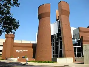 Wexner Center for the Arts (Ohio State University, Columbus, Ohio, US), 1989, by Peter Eisenman