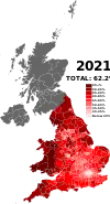 White British (62.2%, including non-stated)
