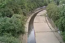 River Crouch, Wickford. Narrow but quite deep!