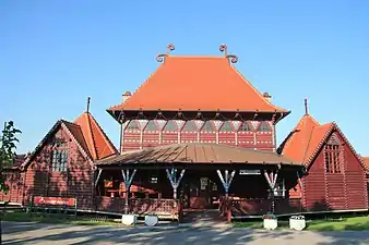Women's Pavilion by Marcell Komor and Dezső Jakab in Palić, Subotica, 1910