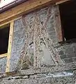Several forms of 'man' figures are found in Germany, this one is called a 'wild man'.