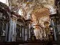 Abbey church interior