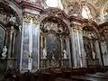 Abbey church side altars