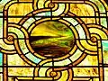 'Single Circle' window, detail.