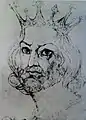 King John - Counterproof - Butlin #732 240x190mm Private - Stamford, Connecticut