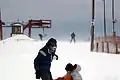 25&nbsp;mph plus winds hit the hill in Feb. 07