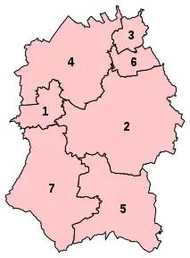 A map of Wiltshire shows the boundaries of the Chippenham seat, numbered 1.