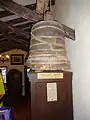 Wooden bell in the museum