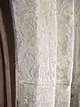 Votive crosses in the jamb of the south doorway