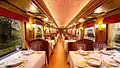 Interior of Maharajas' Express