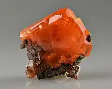 Wulfenite from Red Cloud mine, Arizona