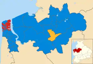 2007 results map