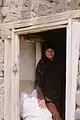 Khinalug resident of the village of Quba, Azerbaijan