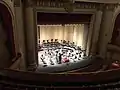 the stage