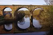 Yarm Viaduct between Eaglescliffe and Yarm, Yorkshire