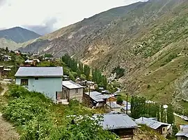 Yaylalar in 2011,looking west up the Büyük Cay valley