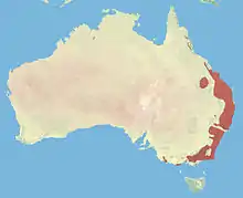Map of range