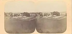 View of Yokohama in 1859.