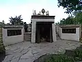 Tibetan Buddhist shrine at the Prague Zoo.